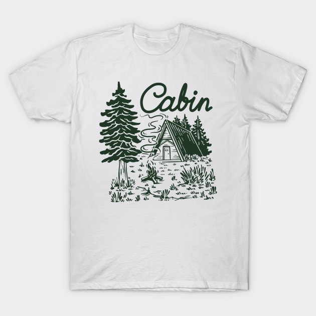 Cabin Life T-Shirt by Wild for Beer